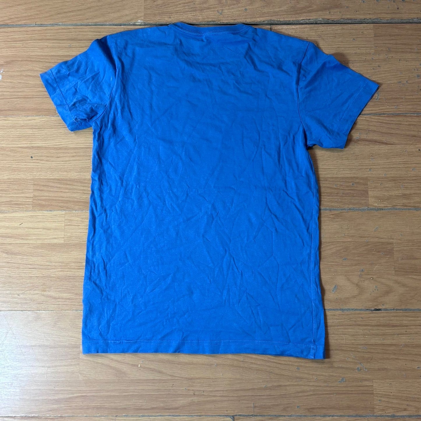 T-shirt Adidas – Taille S (coton, bleu)