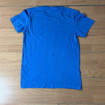 T-shirt Adidas – Taille S (coton, bleu)