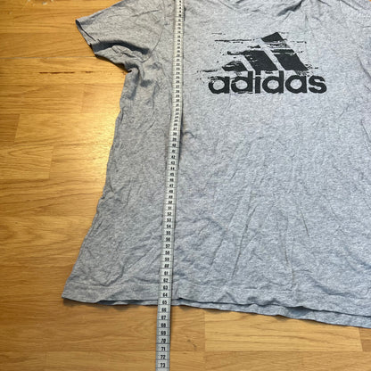 T-shirt gris - Adidas (femme) - Taille M