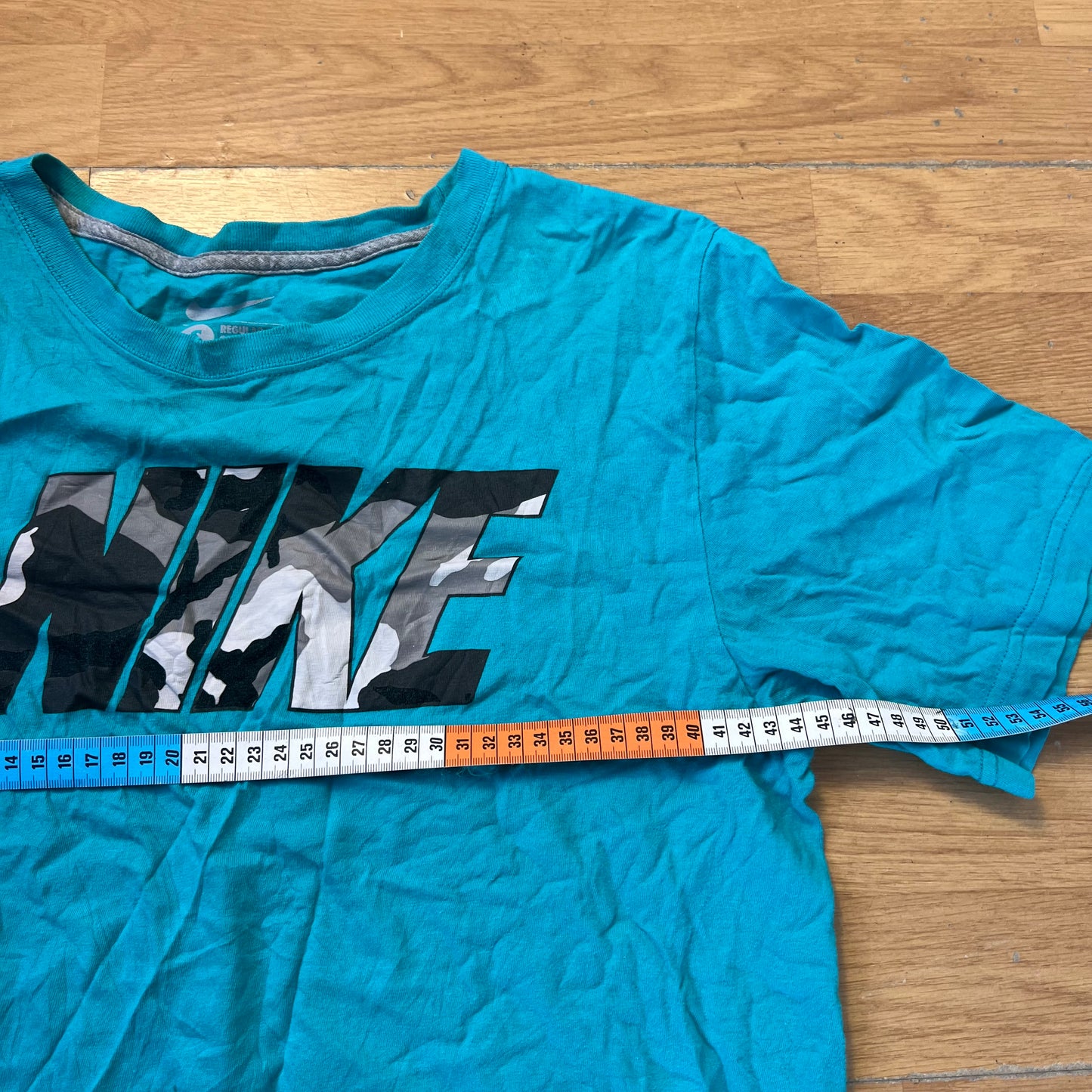 T-shirt turquoise - Nike - Taille S
