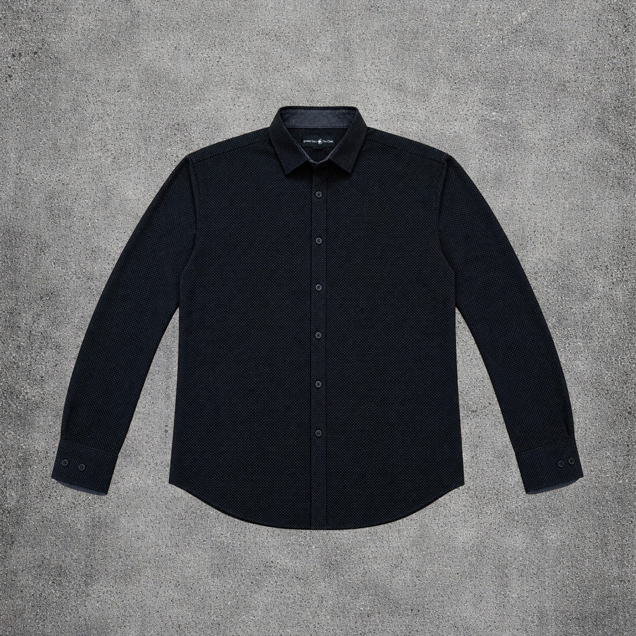 Chemise noire à pois - Beverly Hills Polo Club - Taille L