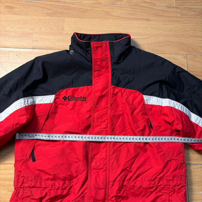 Parka rouge et noir Columbia – Taille 14/16 ans