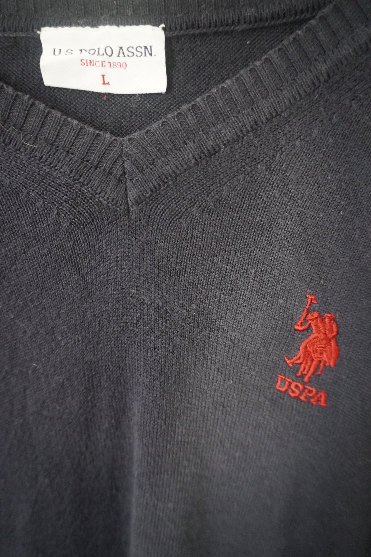 Pull bleu foncé US Polo ASSN – Taille – L