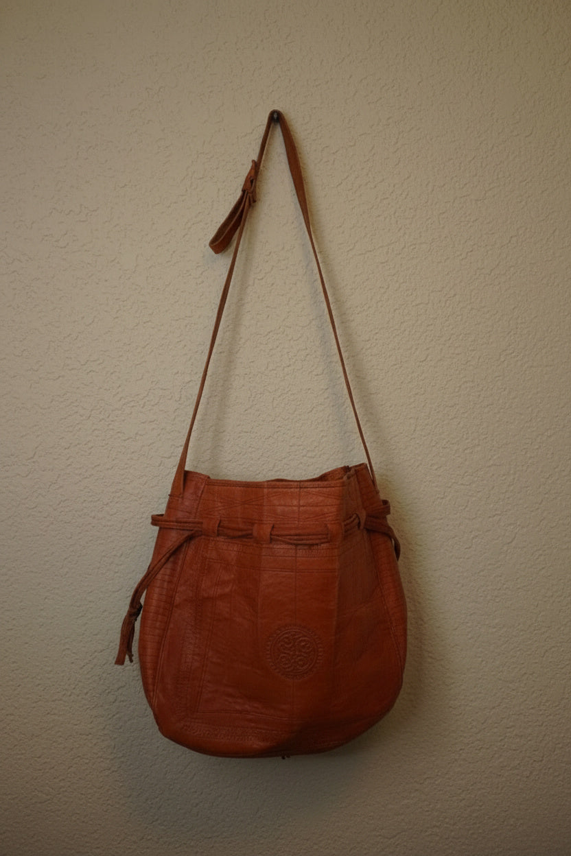 Sac En Cuir Vintage - by KER