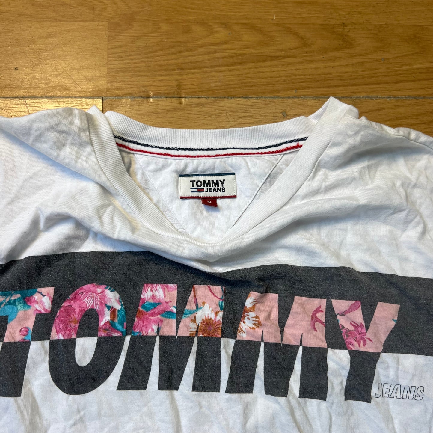 T-shirt crop fluide - Tommy Hilfiger - Taille S