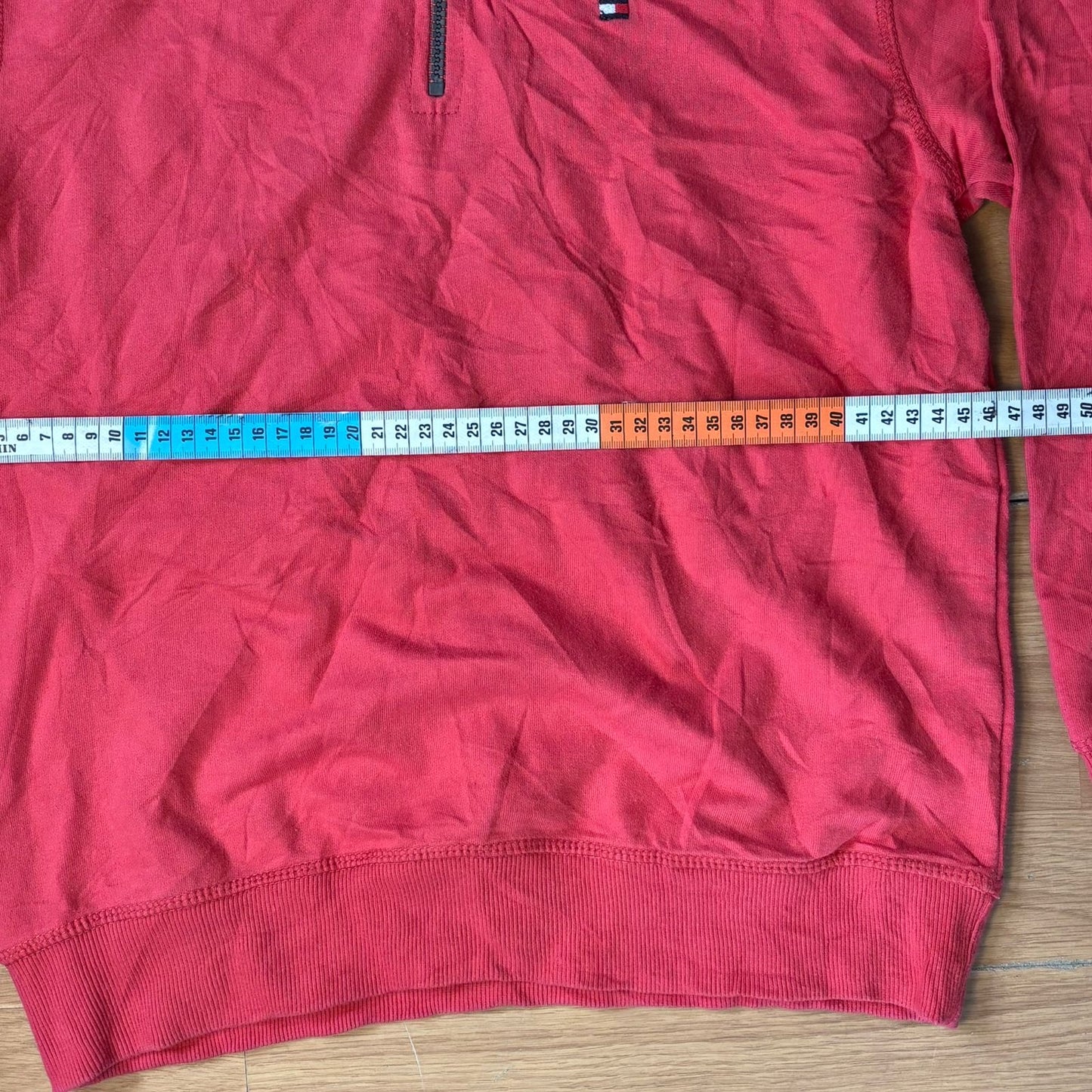 Pull zippé Tommy Hilfiger – Enfant 12-14 ans (Taille M)
