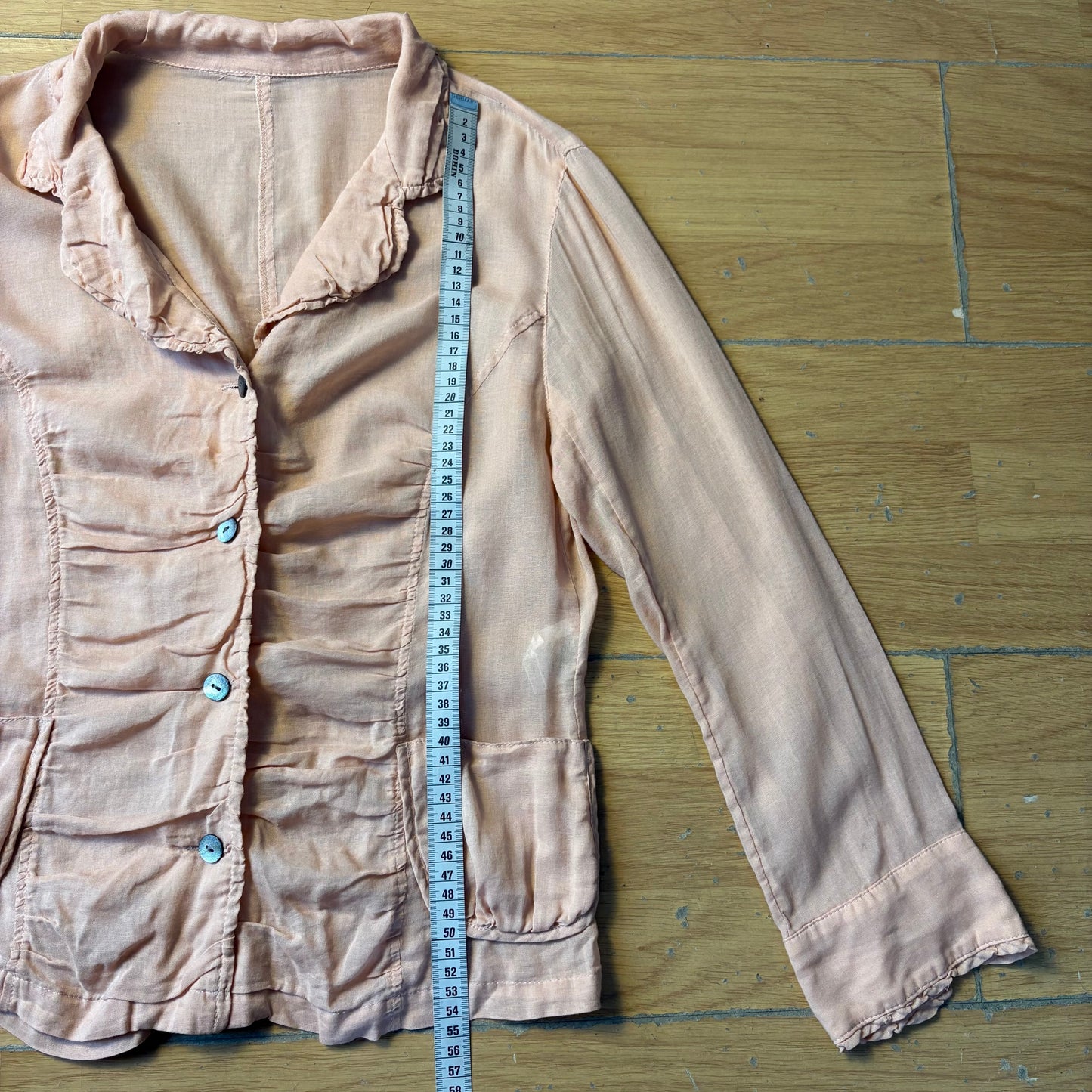 Chemisier saumon Y2K - Empire taille M