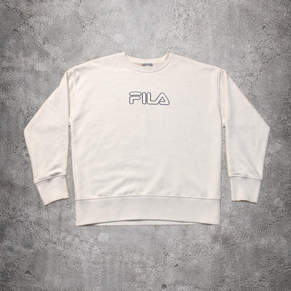 Sweat blanc Fila – Taille – M