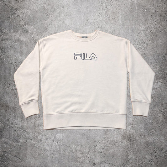 Sweat blanc Fila – Taille – M