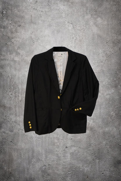 Blazer noir Earth Music & Ecology – Taille – S