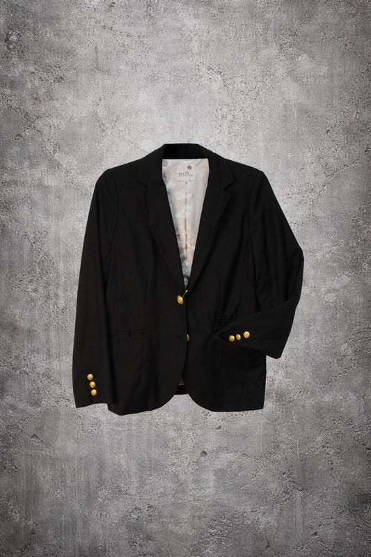 Blazer noir Earth Music & Ecology – Taille – S