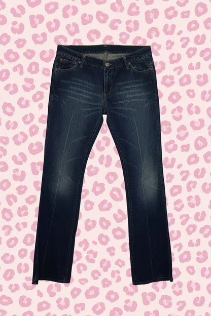 Jeans Flare Low Rise - by SARLOTTE - Taille : 40