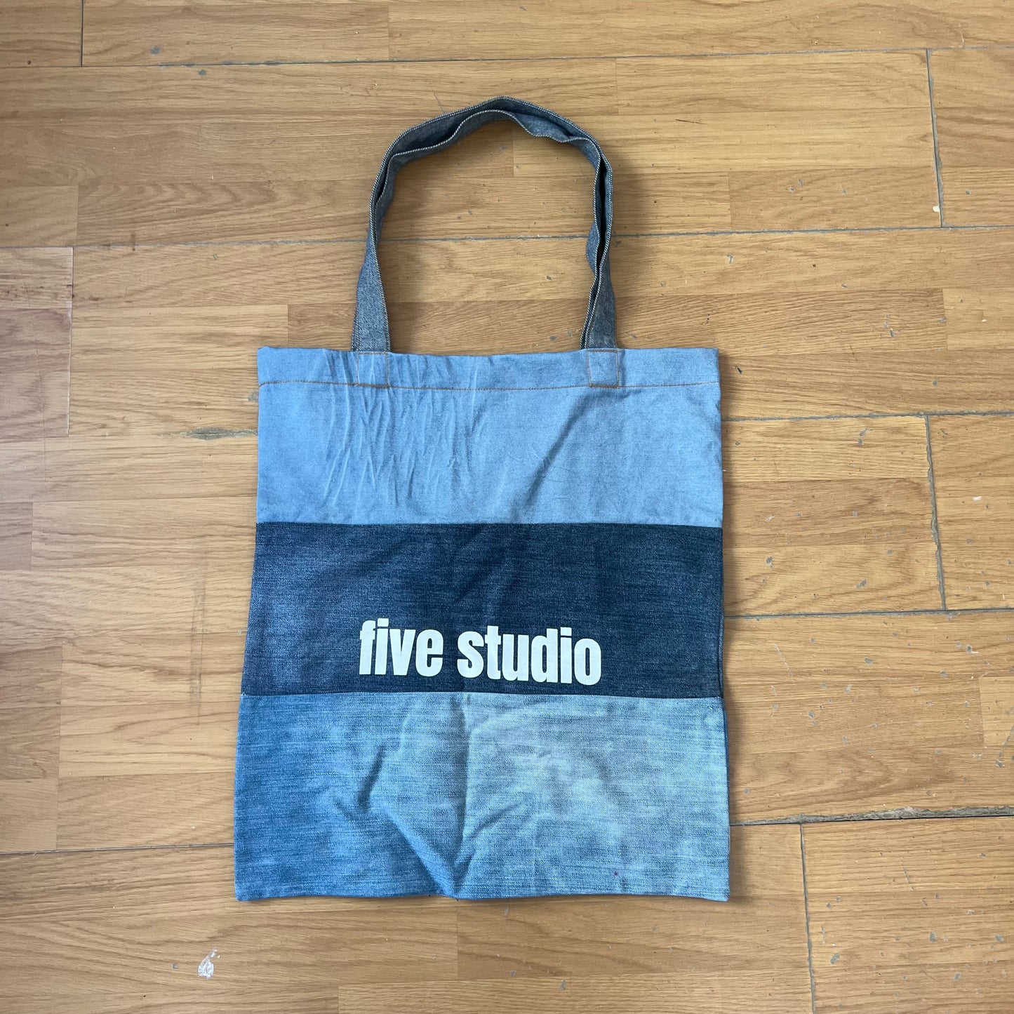 Sac tote bag en denim - Five Studio by SARLOTTE
