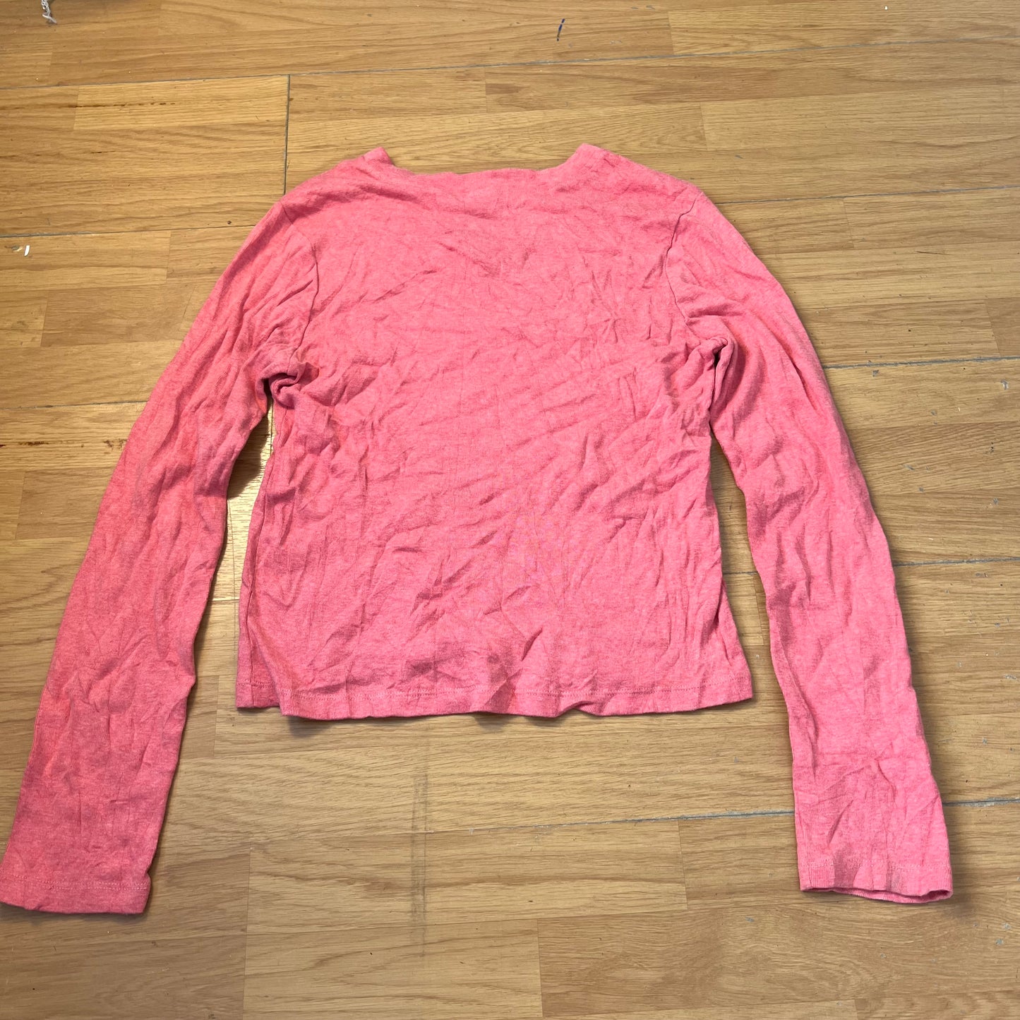 T-shirt manches longues rose - Tommy Hilfiger - Taille XL (enfant)
