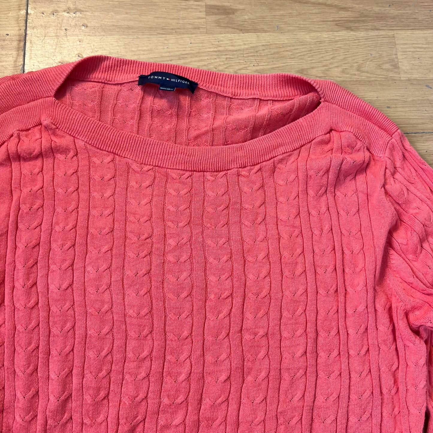 Pull rose - Tommy Hilfiger - Taille L