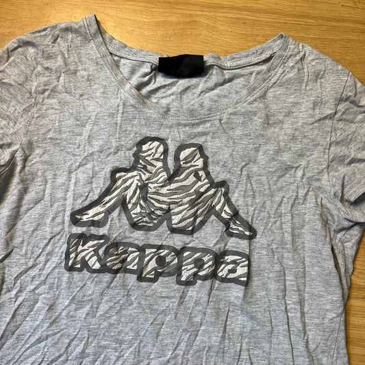 T-shirt gris - Kappa (femme) - Taille XL