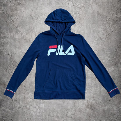 Hoodie bleu foncé - Fila - Taille S
