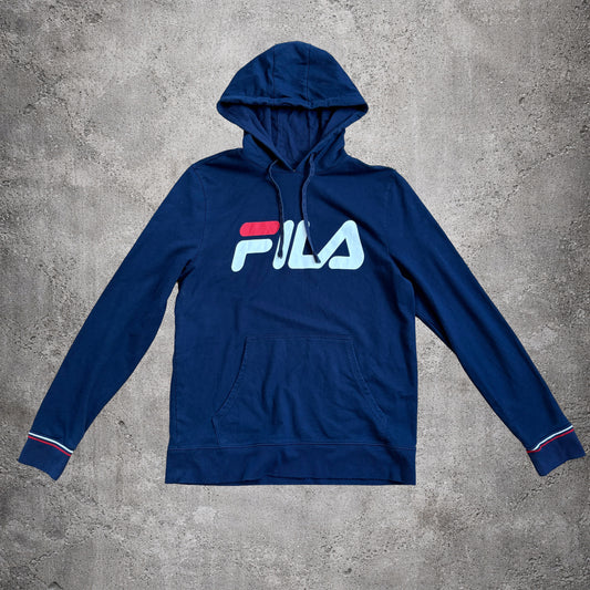 Hoodie bleu foncé - Fila - Taille S