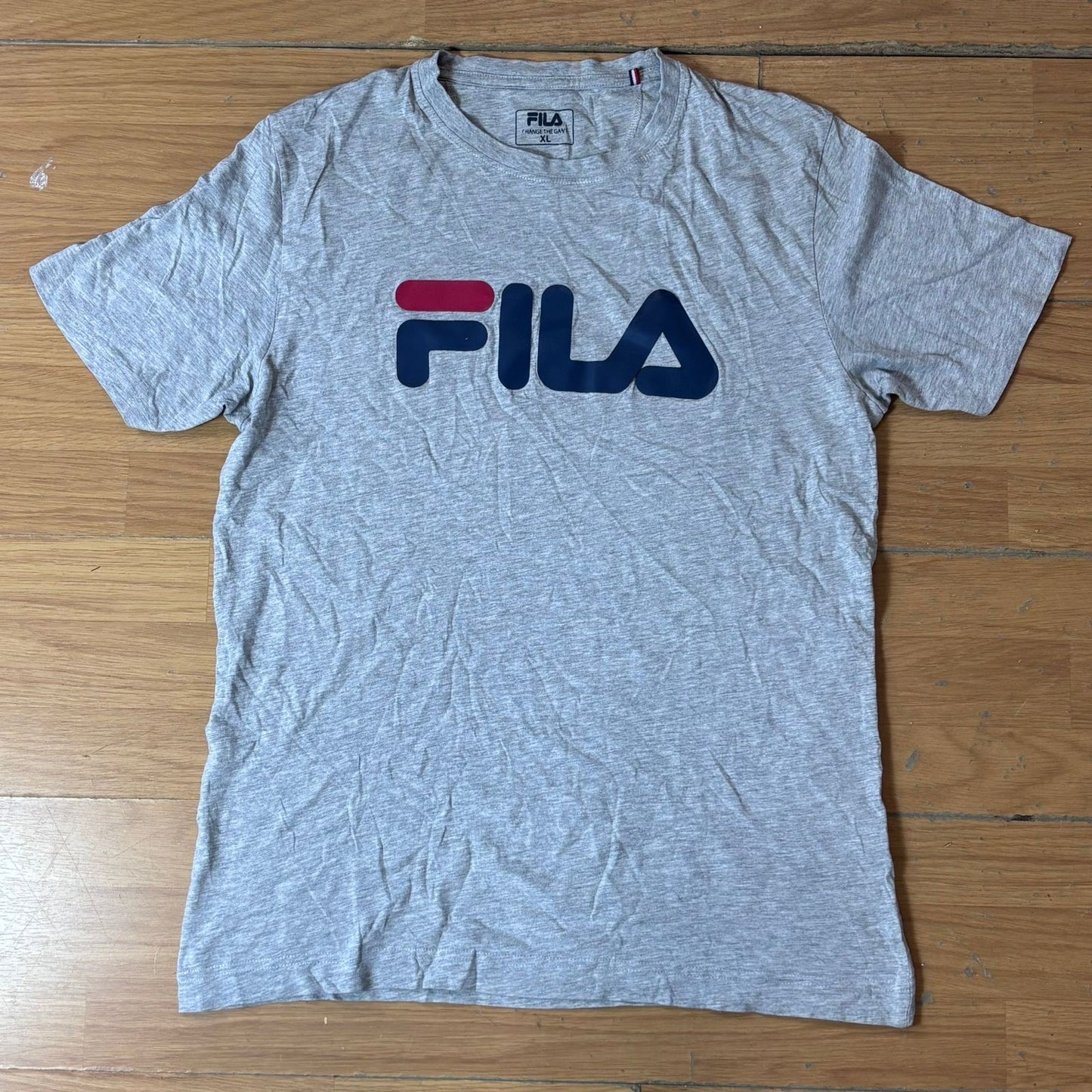 T-shirt Fila – Taille XL (coton, gris)