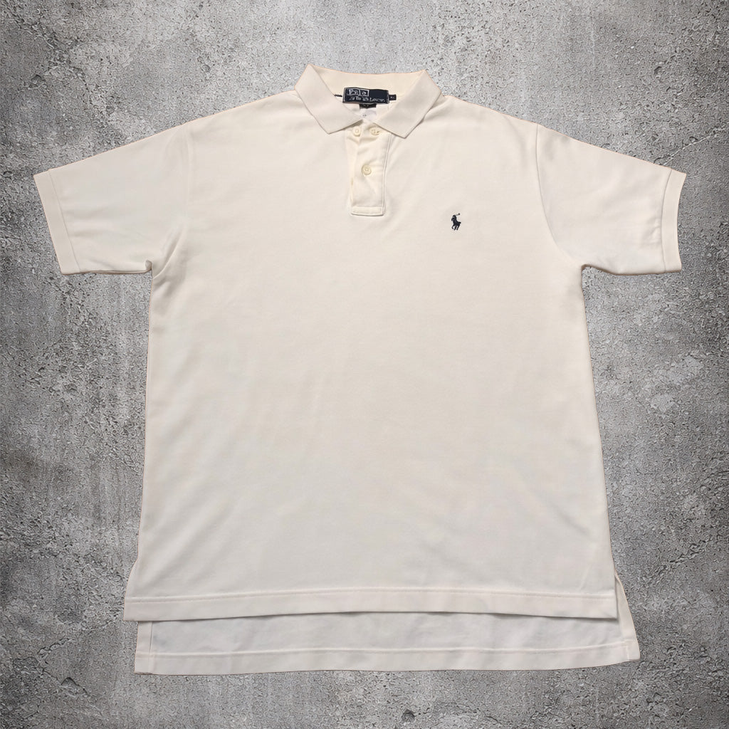 Polo blanc Ralph Lauren – Taille – XL