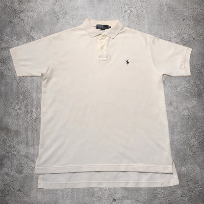 Polo blanc Ralph Lauren – Taille – XL