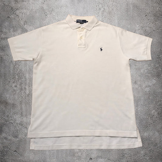 Polo blanc Ralph Lauren – Taille – XL