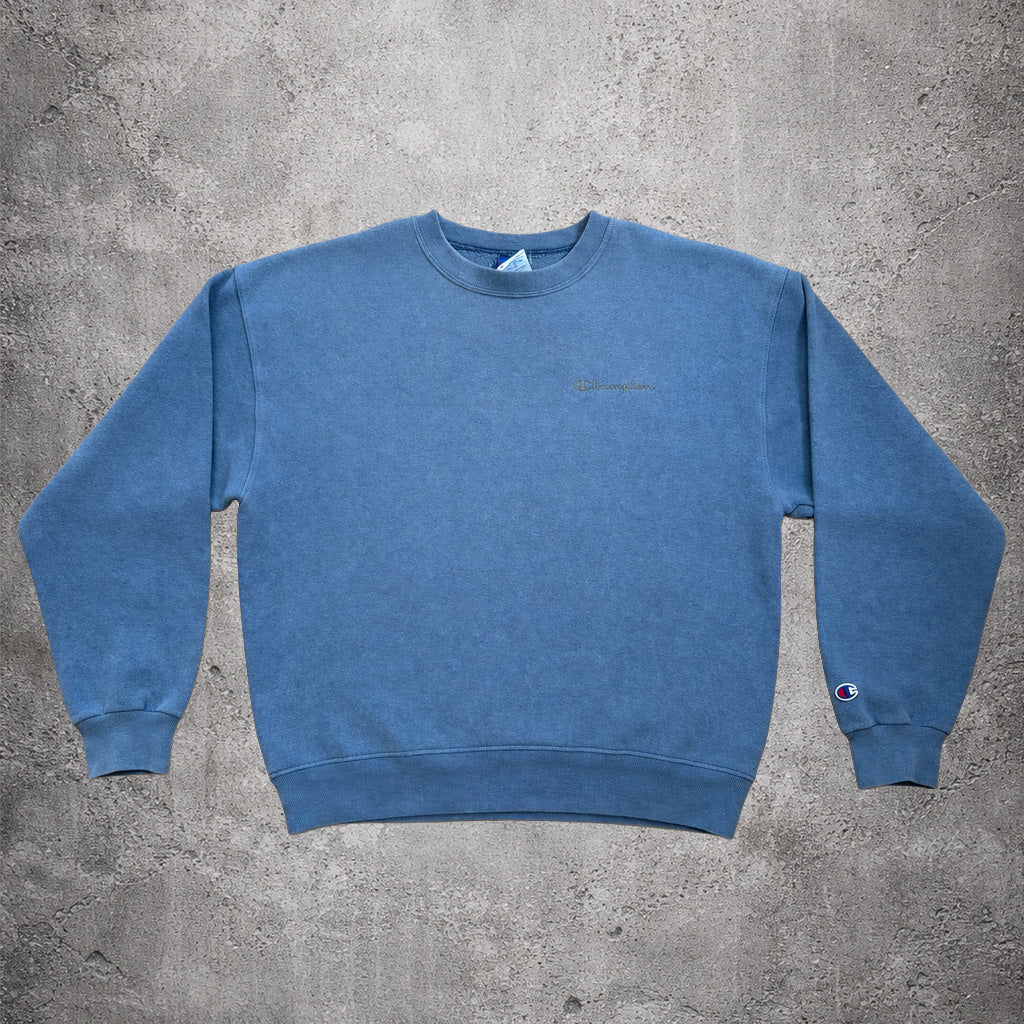 Sweatshirt crewneck bleu - Champion - Taille XL
