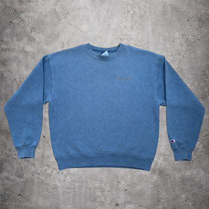 Sweatshirt crewneck bleu - Champion - Taille XL