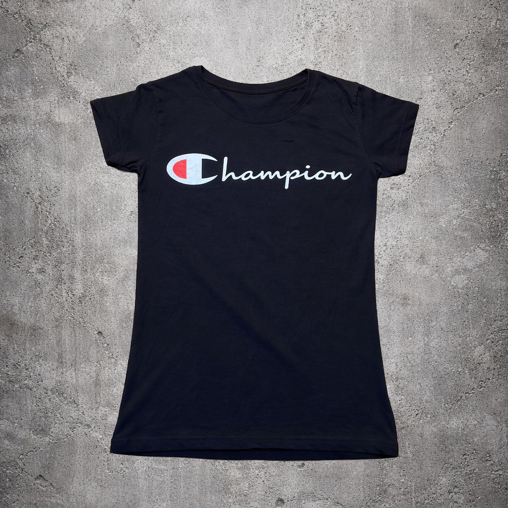 T-shirt noir Champion – Taille – S