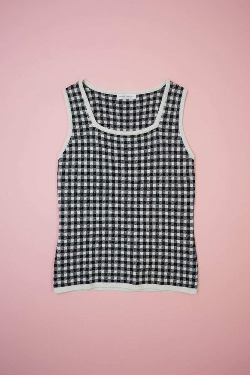 Top femme cropped en tweed – by Zainab