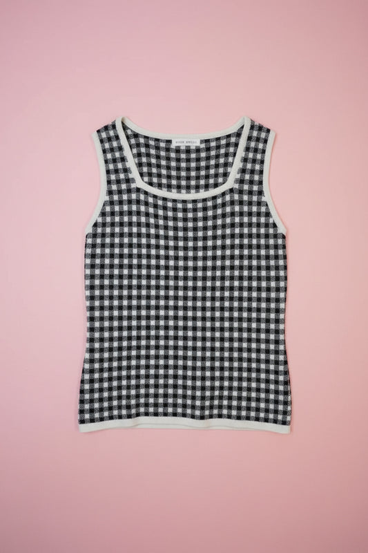 Top femme cropped en tweed – by Zainab