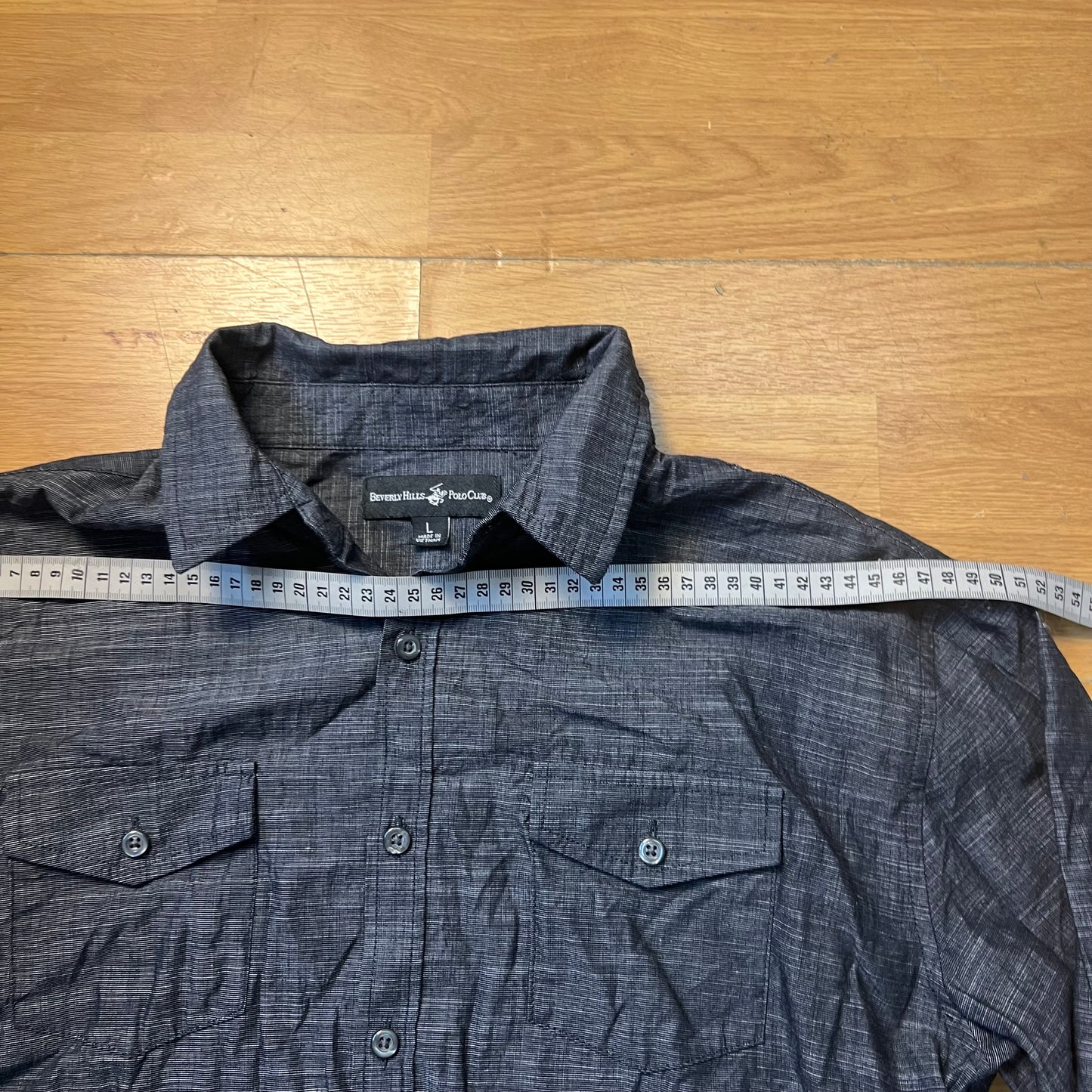 Chemise gris foncé - Beverly Hills Polo Club - Taille L