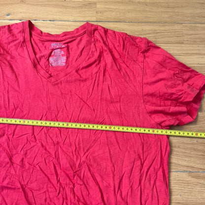 Top col V rouge pâle - Ralph Lauren - Taille L