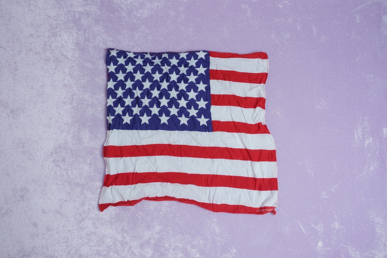 Foulard Drapeau USA - by SASSCARELLA