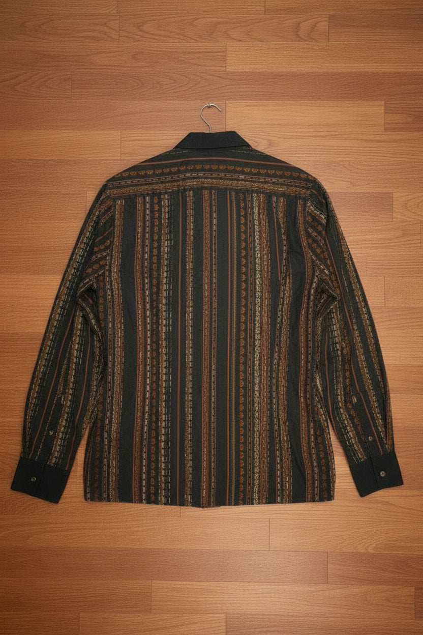 Chemise Brodé Géométrique - by BÉATRICE