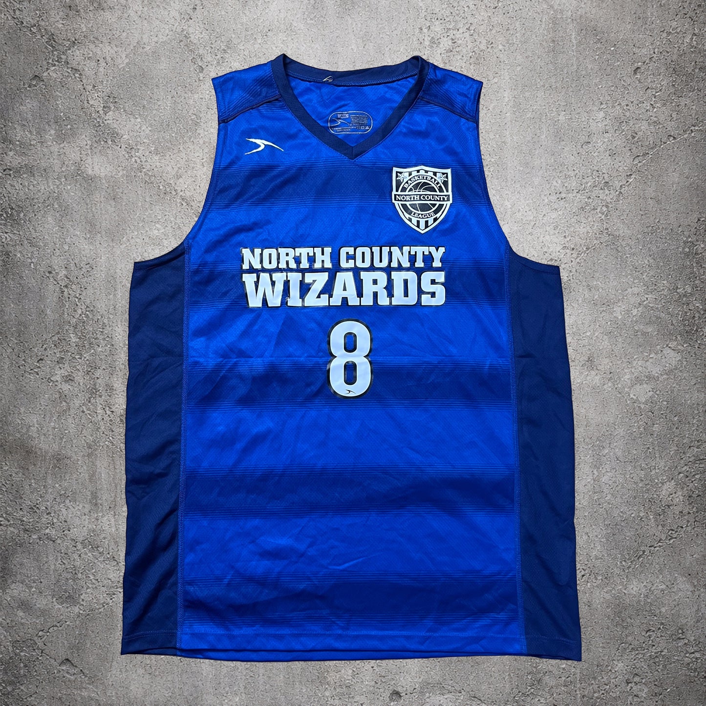 Maillot de basketball bleu – Taille – M