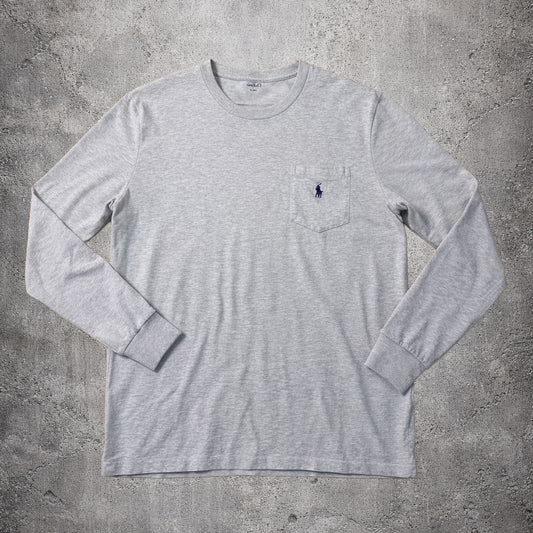 Sweat gris Ralph Lauren – Taille – XL