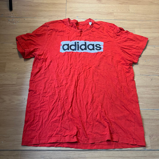 T-shirt orange foncé - Adidas - Taille XL