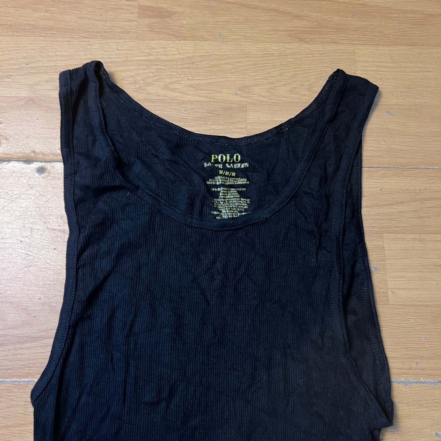 Robe midi débardeur noire - Ralph Lauren - Taille M