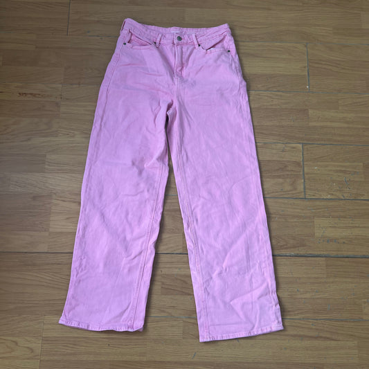 Jean rose - Old Navy - Taille 10 (Sky-Hi Wide Leg, Extra High Rise) by SARLOTTE