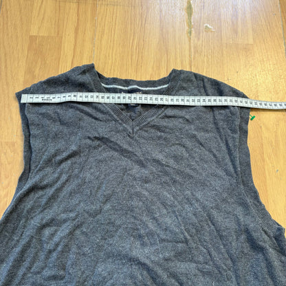 Gilet sans manches gris - Banana Republic - Taille L