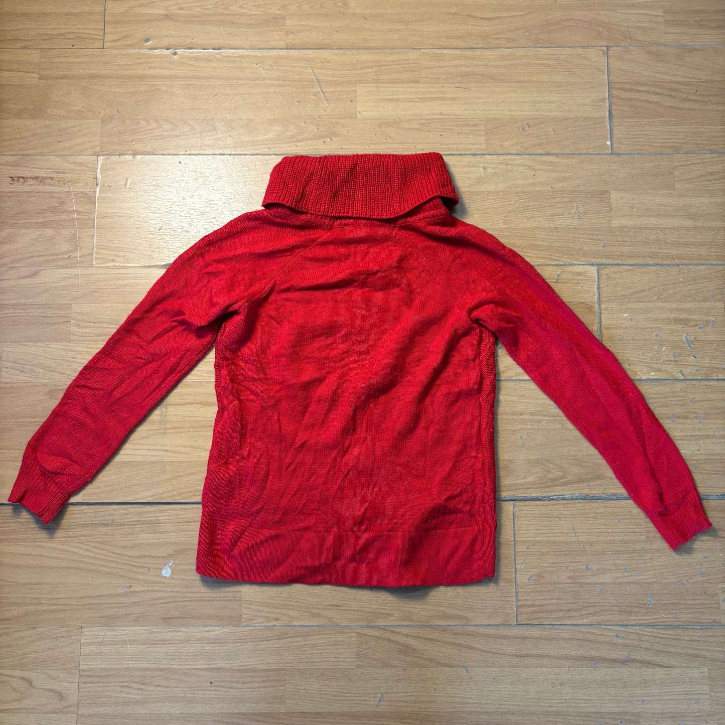 Pull col roulé rouge - Tommy Hilfiger - Taille M