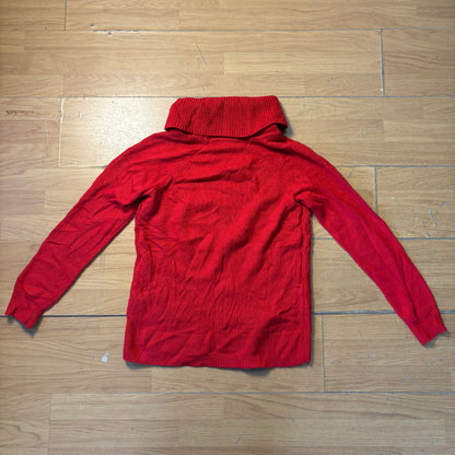 Pull col roulé rouge - Tommy Hilfiger - Taille M