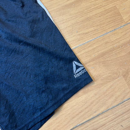 Short de sport bleu-noir - Reebok - Taille M