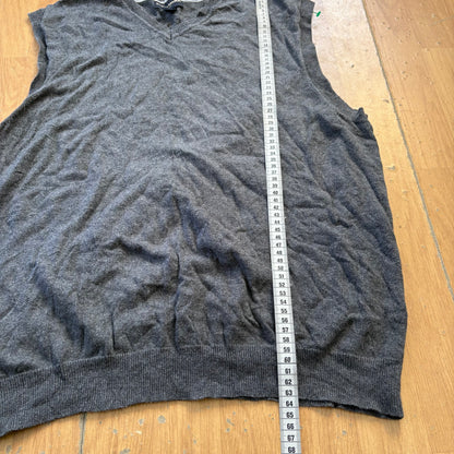 Gilet sans manches gris - Banana Republic - Taille L
