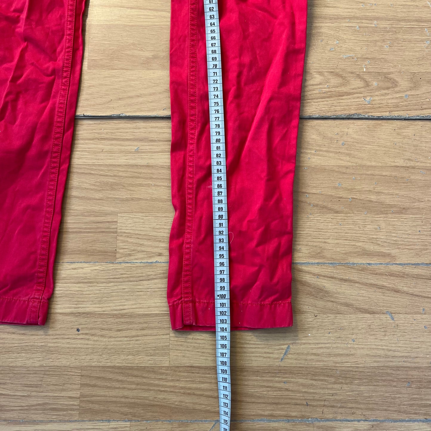 Pantalon rouge regular fit - Tommy Hilfiger - Taille 4