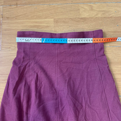 Jupe mi-longue violette - Snidel - Taille S by DARCY