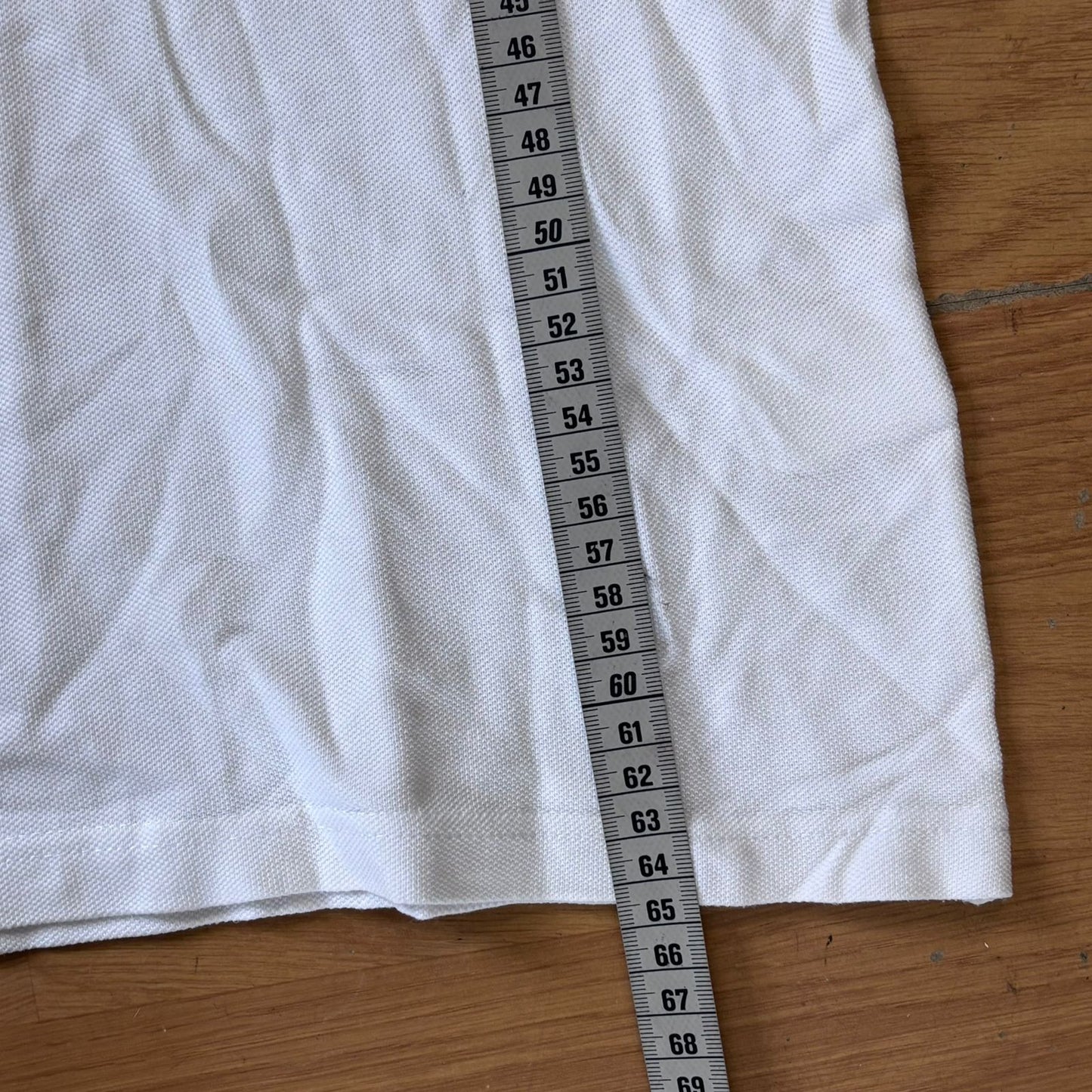Polo Reebok – Taille L (coton, blanc)