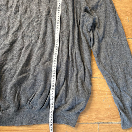 Pull en maille gris - Tommy Hilfiger - Taille 3XL