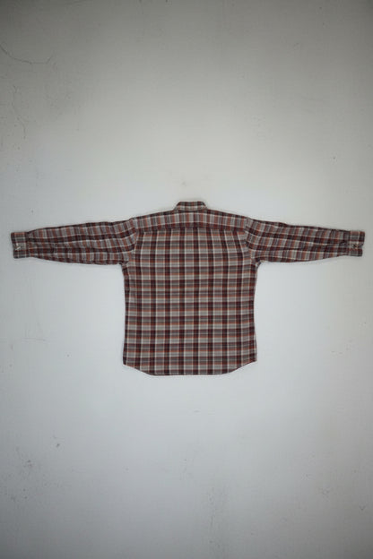 Chemise carreaux rouge et gris Lacoste – Taille – M